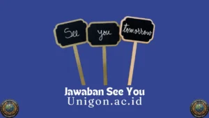 Jawaban See You