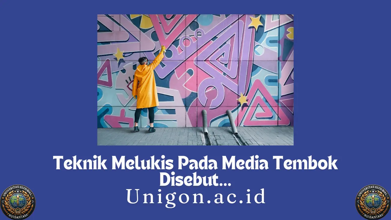 Teknik Melukis Pada Media Tembok Disebut..