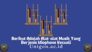 Berikut Adalah Alat-alat Musik Yang Berjenis Idiophone Kecuali